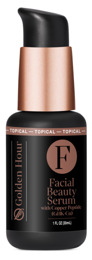 Copper GHK+ Facial Serum with Cycloastragenol (1.0 fl oz/30mL)