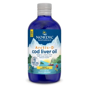 Arctic-D Cod Liver Oil 8 Ounces - Lemon