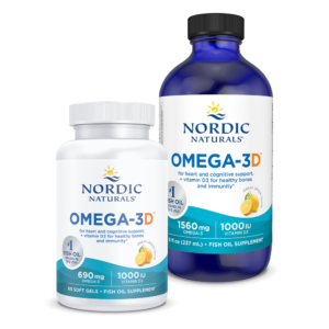 Omega-3D 8 Ounces - Lemon