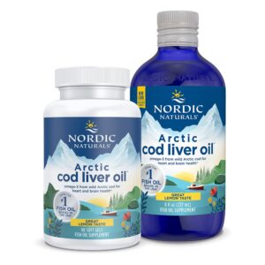 Arctic Cod Liver Oil 16 Ounces - Orange