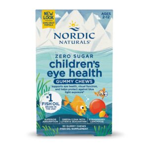Children's Eye Health Gummy Chews - Strawberry Lemonade (30 Count)