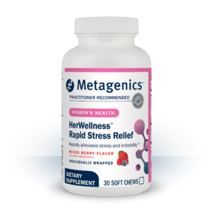 HerWellness™ Rapid Stress Relief | Fast-Acting Stress Support | Metagenics