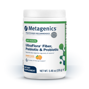 UltraFlora Fiber + Prebiotic + Probiotic | Triple-Action Biotic Fiber Supplement
