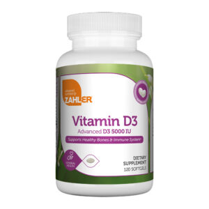 Vitamin D3 Softgels 5000 IU by Zahler's