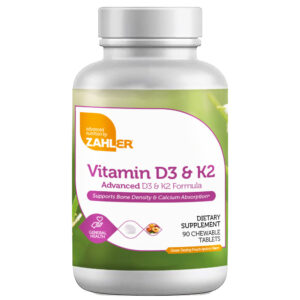 Vitamin D3 & K2 Chewables by Zahler's