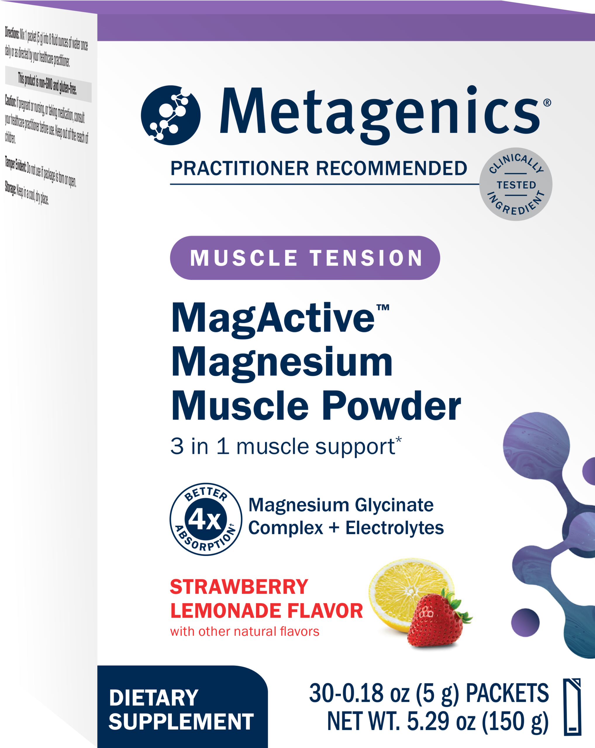 MagActive Magnesium Muscle Powder Strawberry Lemonade 30PK 1544500A1 BOX MAGMS30.png