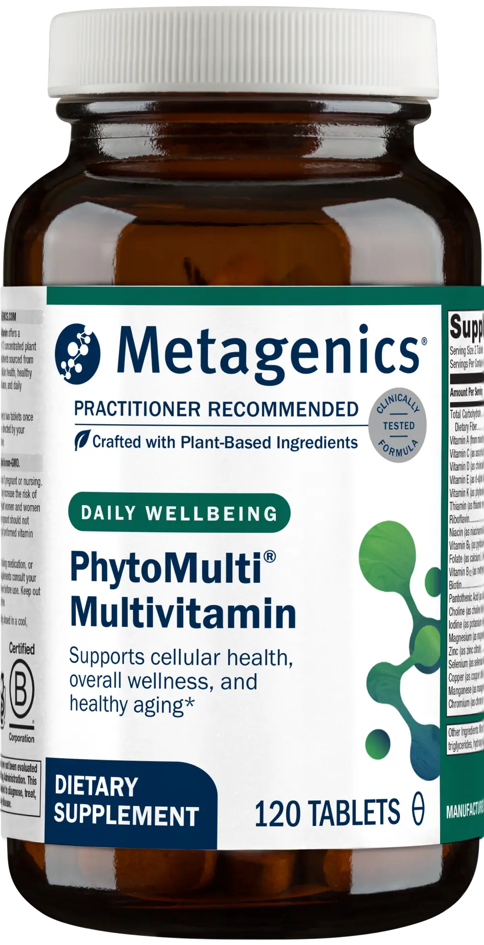 PhytoMulti Multivitamin LPH038S5 120T 300cc PHY120.png
